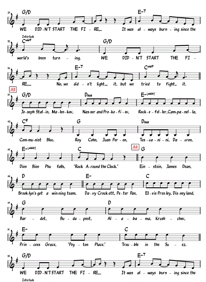Sheet Music